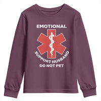 Do Not Pet Husband Youth Sweatshirt Funny Sarcastic Saying - Wonder Print Shop