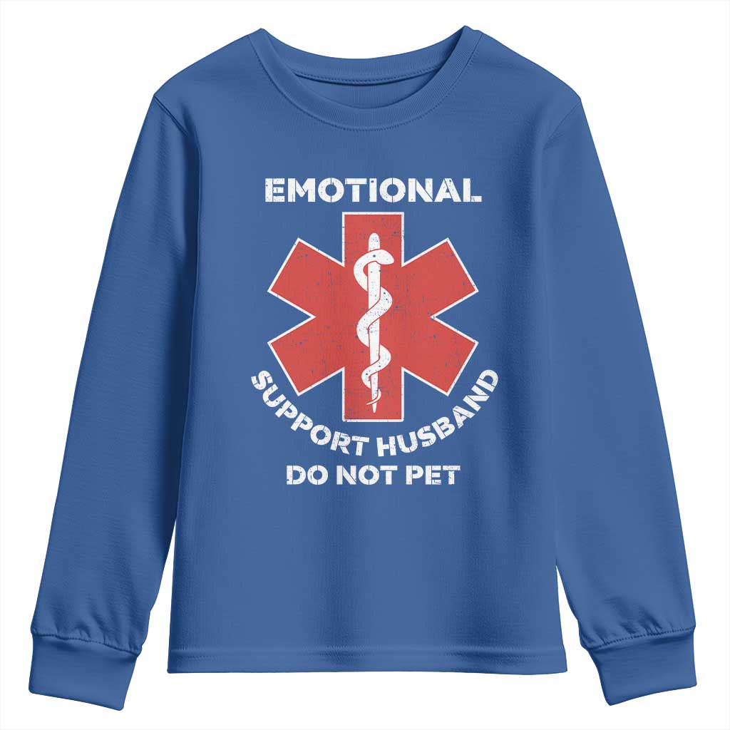 Do Not Pet Husband Youth Sweatshirt Funny Sarcastic Saying - Wonder Print Shop