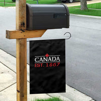 Canadian Maple Leaf Garden Flag Canada Flag Vintage Retro Sport - Wonder Print Shop