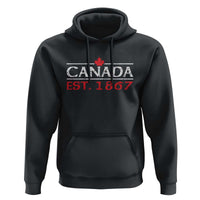 Canadian Maple Leaf Hoodie Canada Flag Vintage Retro Sport - Wonder Print Shop