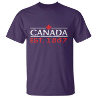 Canadian Maple Leaf T Shirt Canada Flag Vintage Retro Sport - Wonder Print Shop