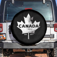 Canada Flag Spare Tire Cover Canadian Maple Leaf Vintage Retro Sport - Wonder Print Shop