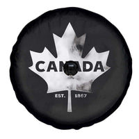 Canada Flag Spare Tire Cover Canadian Maple Leaf Vintage Retro Sport - Wonder Print Shop