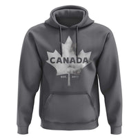 Canada Flag Hoodie Canadian Maple Leaf Vintage Retro Sport - Wonder Print Shop