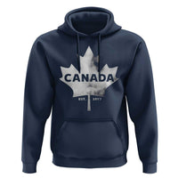 Canada Flag Hoodie Canadian Maple Leaf Vintage Retro Sport - Wonder Print Shop