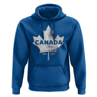 Canada Flag Hoodie Canadian Maple Leaf Vintage Retro Sport - Wonder Print Shop