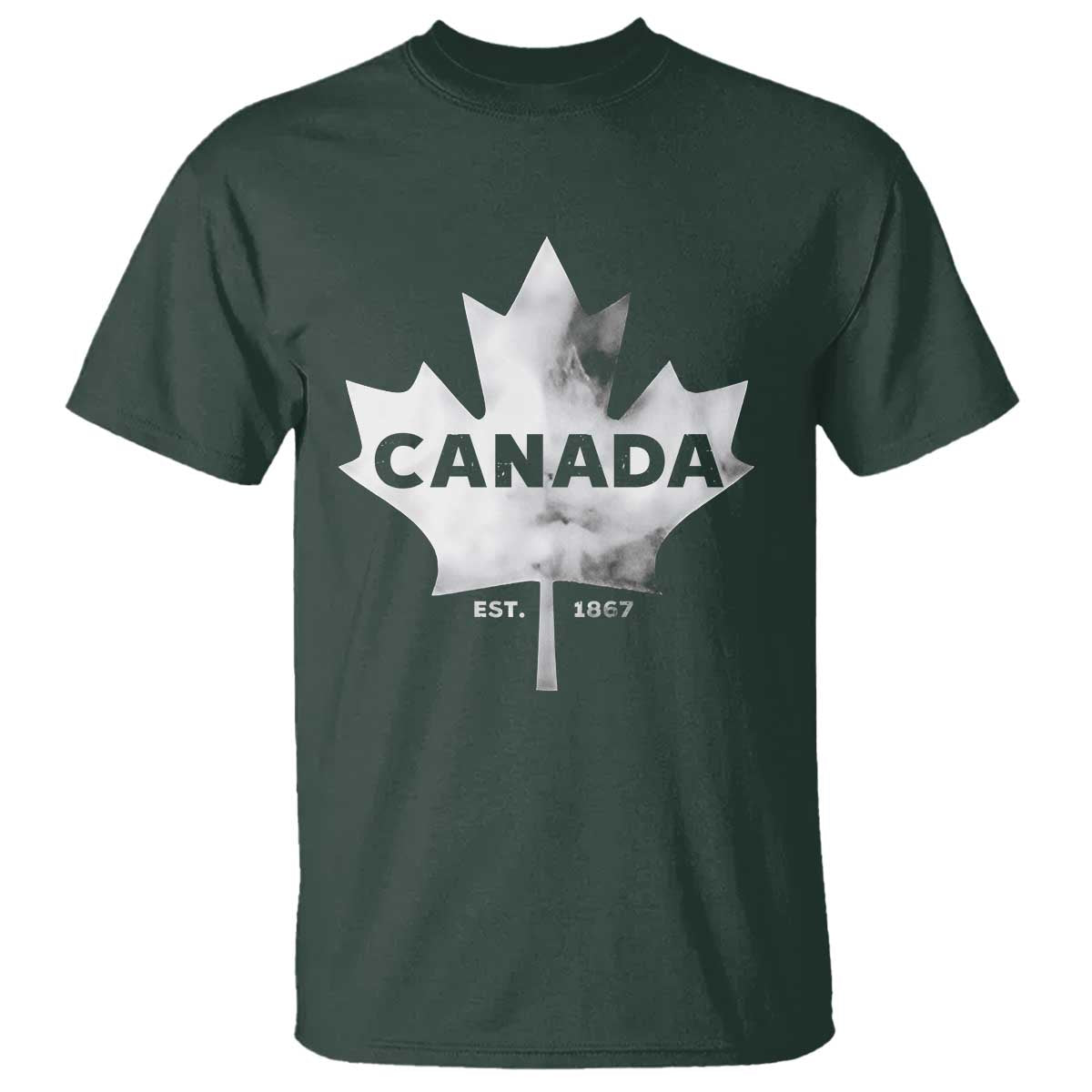Canada Flag T Shirt Canadian Maple Leaf Vintage Retro Sport - Wonder Print Shop