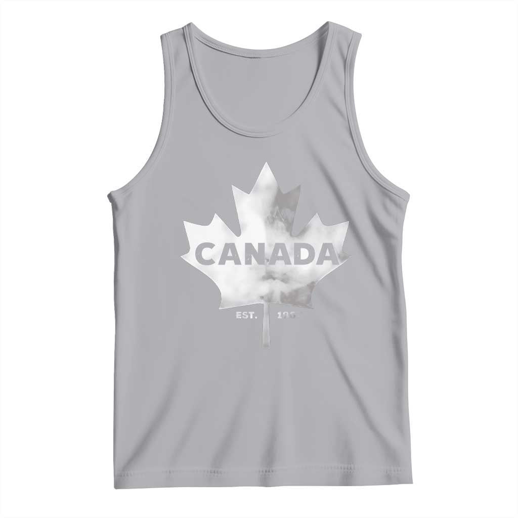 Canada Flag Tank Top Canadian Maple Leaf Vintage Retro Sport - Wonder Print Shop