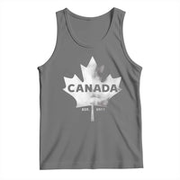 Canada Flag Tank Top Canadian Maple Leaf Vintage Retro Sport - Wonder Print Shop