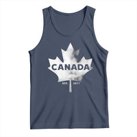 Canada Flag Tank Top Canadian Maple Leaf Vintage Retro Sport - Wonder Print Shop