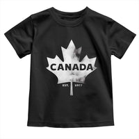 Canada Flag Toddler T Shirt Canadian Maple Leaf Vintage Retro Sport - Wonder Print Shop