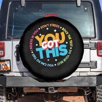 Test Day Teacher Spare Tire Cover Rock The Test Dont Stress Just Do Your Best