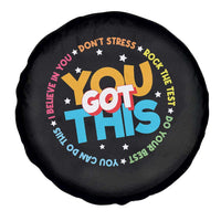 Test Day Teacher Spare Tire Cover Rock The Test Dont Stress Just Do Your Best