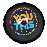 Test Day Teacher Spare Tire Cover Rock The Test Dont Stress Just Do Your Best