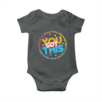 Test Day Teacher Baby Onesie Rock The Test Dont Stress Just Do Your Best