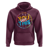 Test Day Teacher Hoodie Rock The Test Dont Stress Just Do Your Best