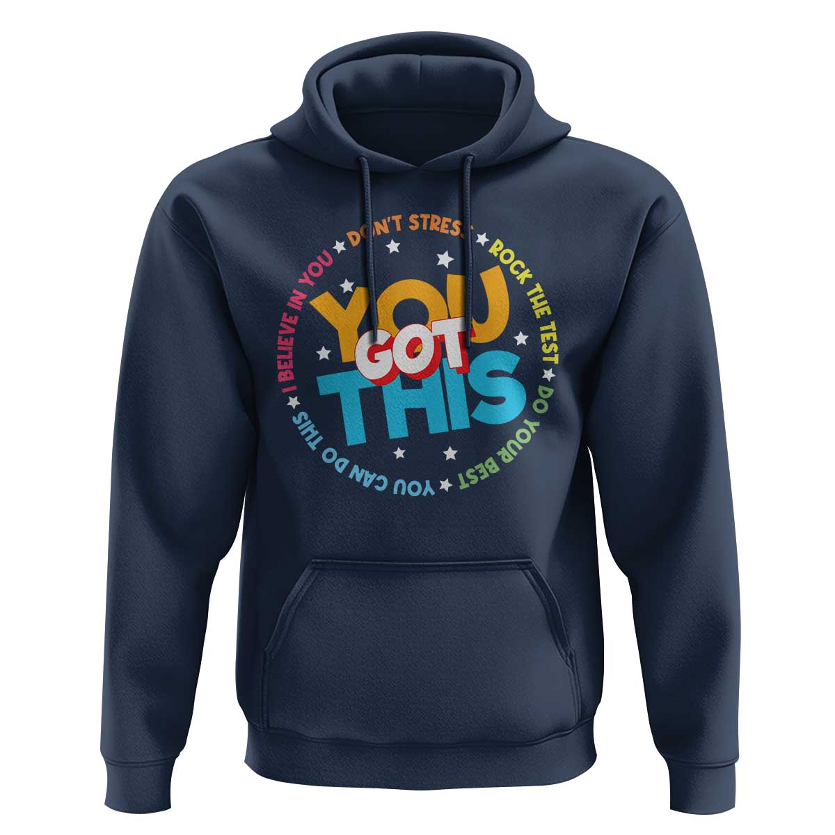 Test Day Teacher Hoodie Rock The Test Dont Stress Just Do Your Best