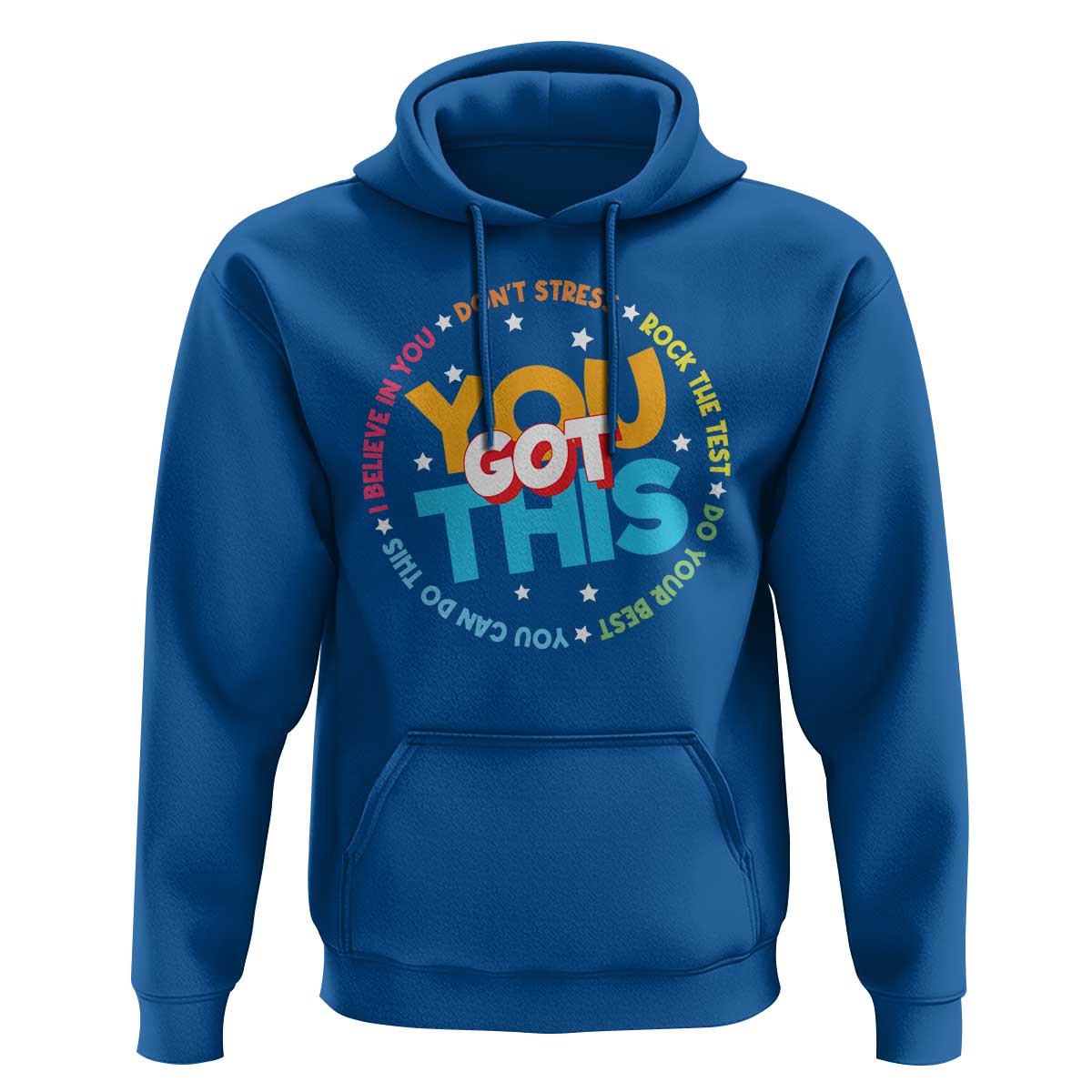 Test Day Teacher Hoodie Rock The Test Dont Stress Just Do Your Best