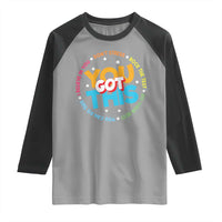 Test Day Teacher Raglan Shirt Rock The Test Dont Stress Just Do Your Best