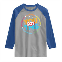 Test Day Teacher Raglan Shirt Rock The Test Dont Stress Just Do Your Best