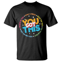 Test Day Teacher T Shirt Rock The Test Dont Stress Just Do Your Best