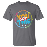 Test Day Teacher T Shirt Rock The Test Dont Stress Just Do Your Best