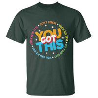 Test Day Teacher T Shirt Rock The Test Dont Stress Just Do Your Best