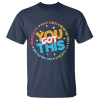 Test Day Teacher T Shirt Rock The Test Dont Stress Just Do Your Best