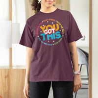 Test Day Teacher T Shirt For Women Rock The Test Dont Stress Just Do Your Best