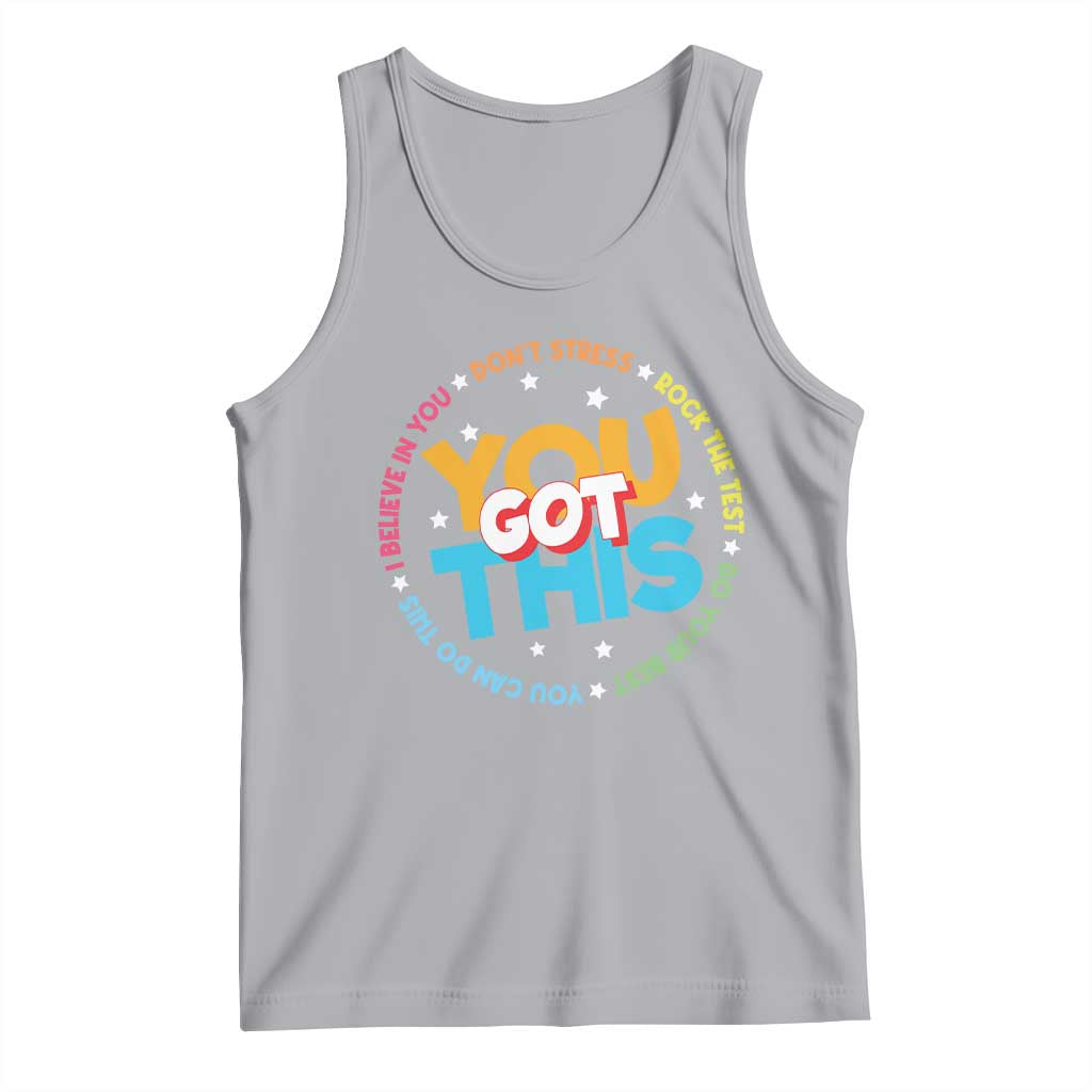 Test Day Teacher Tank Top Rock The Test Dont Stress Just Do Your Best