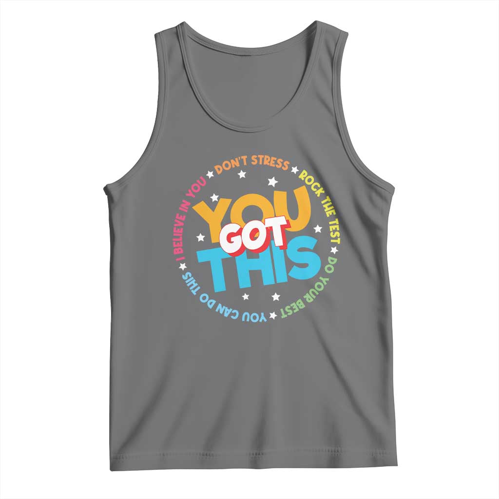 Test Day Teacher Tank Top Rock The Test Dont Stress Just Do Your Best