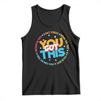Test Day Teacher Tank Top Rock The Test Dont Stress Just Do Your Best