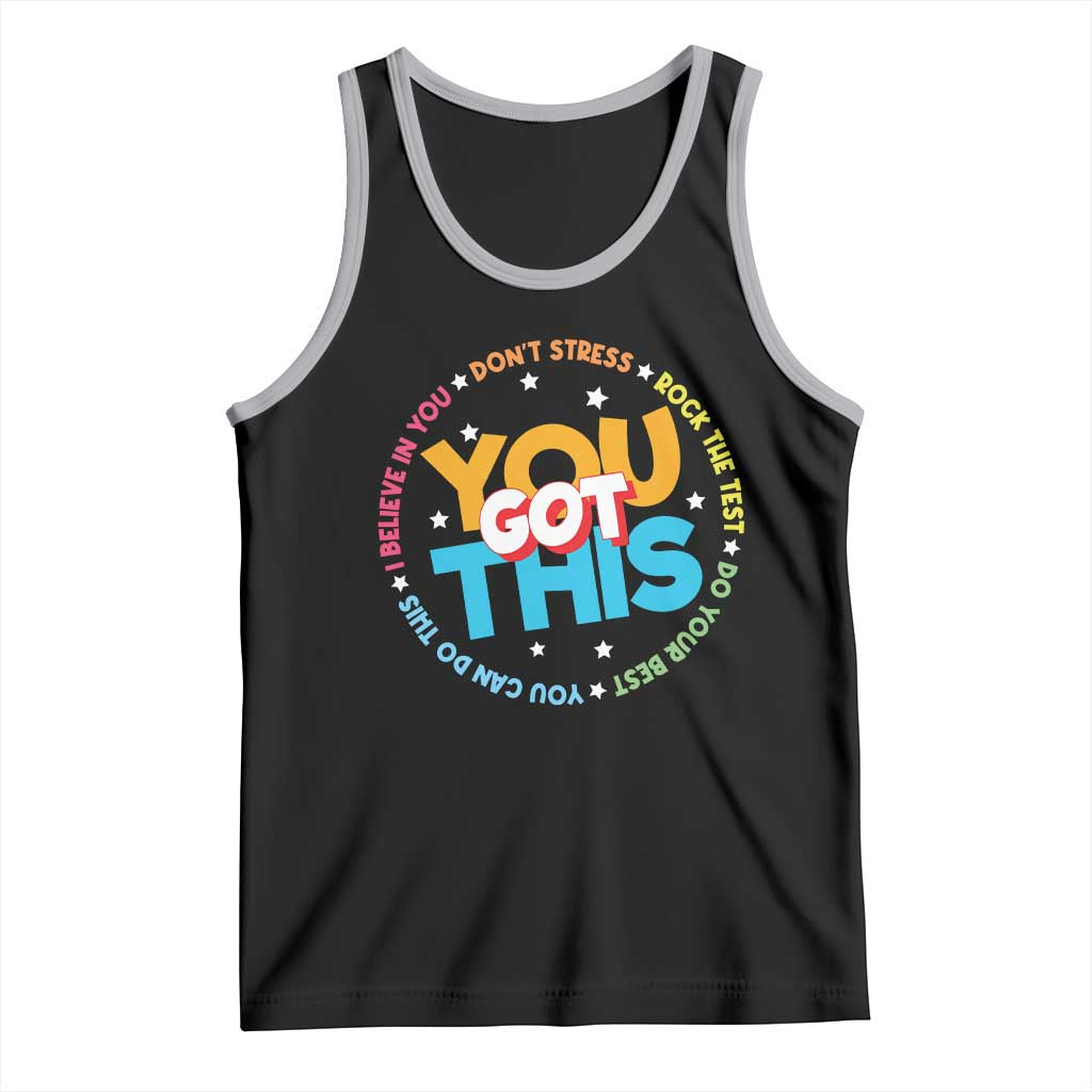 Test Day Teacher Tank Top Rock The Test Dont Stress Just Do Your Best