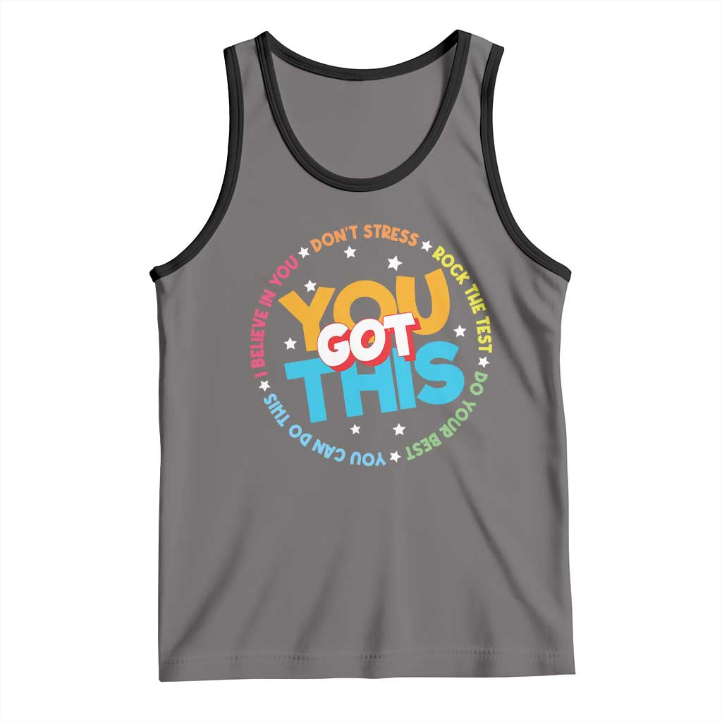 Test Day Teacher Tank Top Rock The Test Dont Stress Just Do Your Best