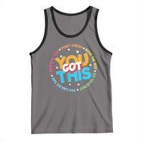 Test Day Teacher Tank Top Rock The Test Dont Stress Just Do Your Best