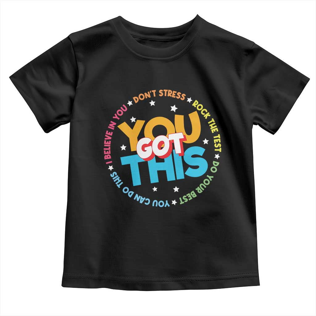 Test Day Teacher Toddler T Shirt Rock The Test Dont Stress Just Do Your Best