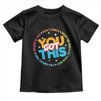 Test Day Teacher Toddler T Shirt Rock The Test Dont Stress Just Do Your Best