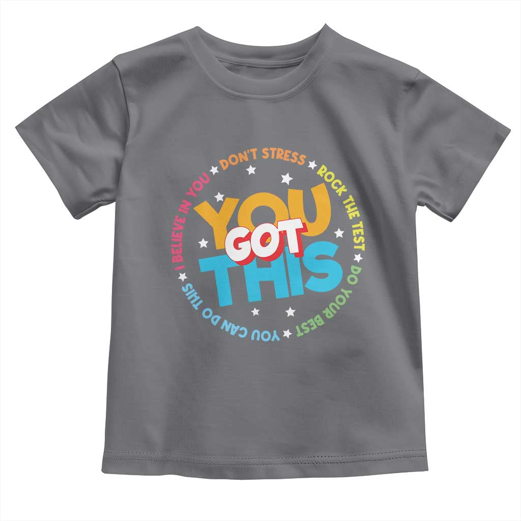 Test Day Teacher Toddler T Shirt Rock The Test Dont Stress Just Do Your Best