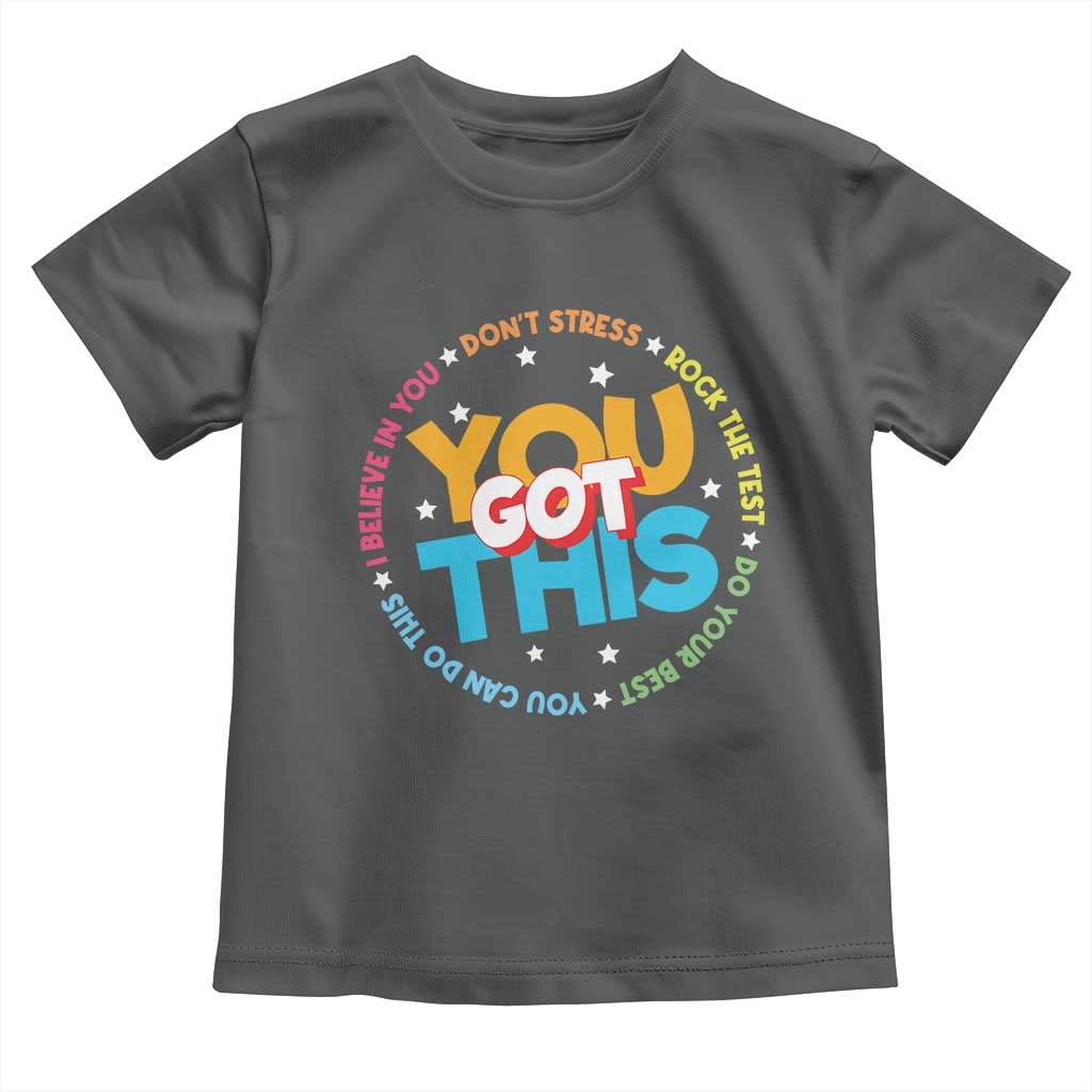 Test Day Teacher Toddler T Shirt Rock The Test Dont Stress Just Do Your Best