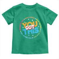 Test Day Teacher Toddler T Shirt Rock The Test Dont Stress Just Do Your Best