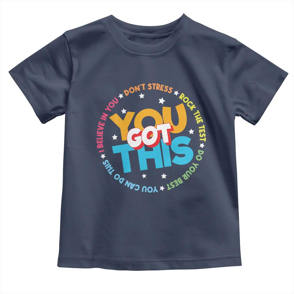 Test Day Teacher Toddler T Shirt Rock The Test Dont Stress Just Do Your Best