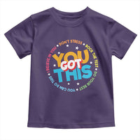 Test Day Teacher Toddler T Shirt Rock The Test Dont Stress Just Do Your Best