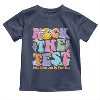 Teacher Test Day Toddler T Shirt Rock The Test Dont Stress Just Do Your Best Cute Groovy
