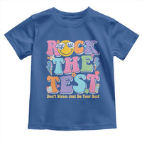 Teacher Test Day Toddler T Shirt Rock The Test Dont Stress Just Do Your Best Cute Groovy