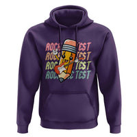 Teacher Rock The Test Day Hoodie Testing Motivational