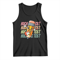 Teacher Rock The Test Day Tank Top Testing Motivational