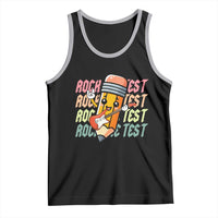 Teacher Rock The Test Day Tank Top Testing Motivational