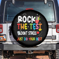 Rock The Test Day Spare Tire Cover Teacher Exam Testing Outfit Just Do Your Best