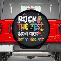 Rock The Test Day Spare Tire Cover Teacher Exam Testing Outfit Just Do Your Best