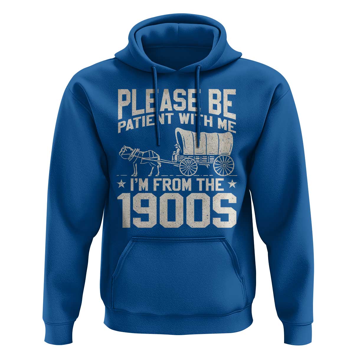 Please Be Patient I'm From the 1900s Hoodie Funny Western Meme Vintage 90s Country